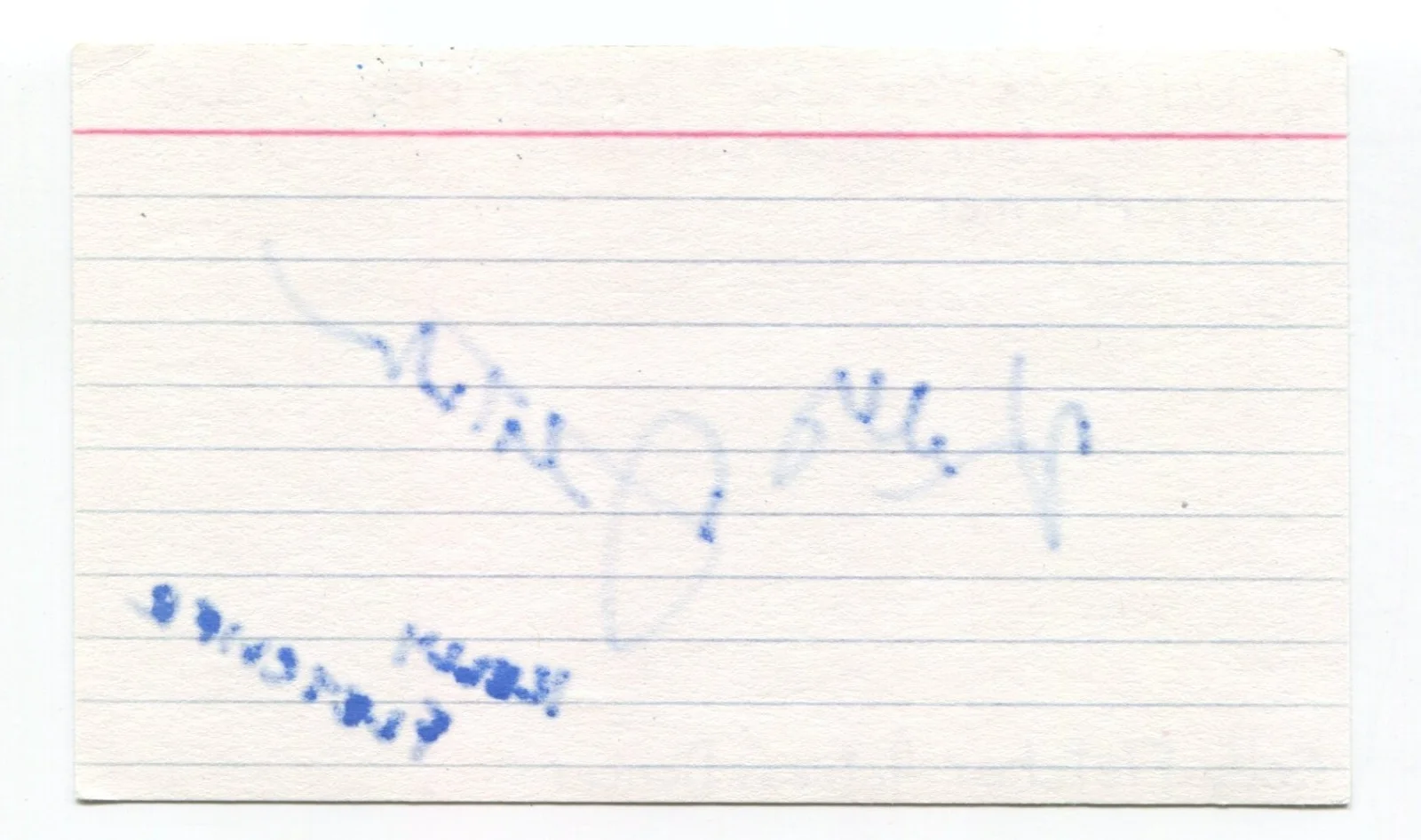 Kelly Fletcher — Kelly Fletcher Signed 3x5 Index Card Autographed Actress We Will Rock You 2007, image 2