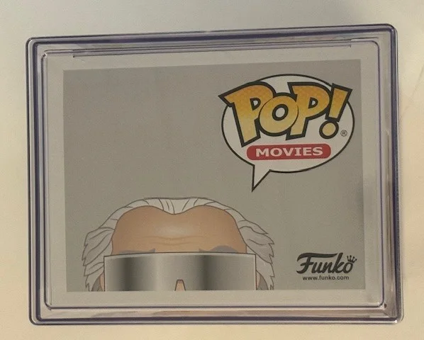 Christopher Lloyd — Christopher Lloyd Signed Back To The Future Doc Funko Beckett Witnessed Hardcase, изображение 5