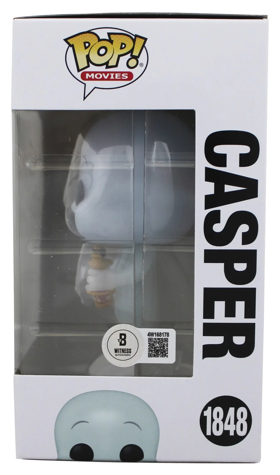 Devon Sawa — Devon Sawa "Casper" Signed Casper #1848 Funko Pop Vinyl Figure BAS Wit #4W168178, image 3