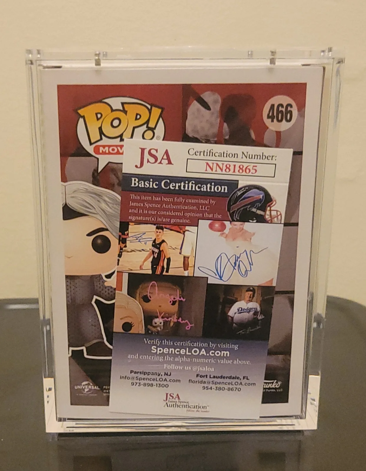 Vera Miles, Marli Renfro — PSYCHO Vera Miles & Marli Renfro Signed Norman Bates Funko Pop JSA COA Hitchcock, изображение 3