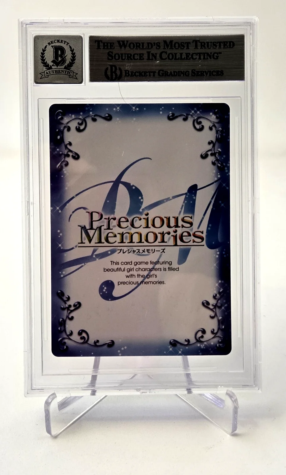 Jad Saxton — Steins Gate Faris Signed Card Jad Saxton Slab Beckett 10 Autograph Precious, изображение 2