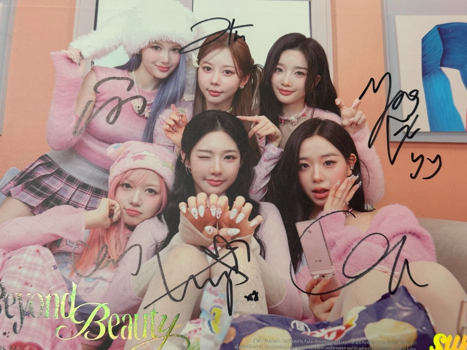 TRIPLE S MSNZ [SUN] - ALL MEMBER Signed PROMO ALBUM, image 2