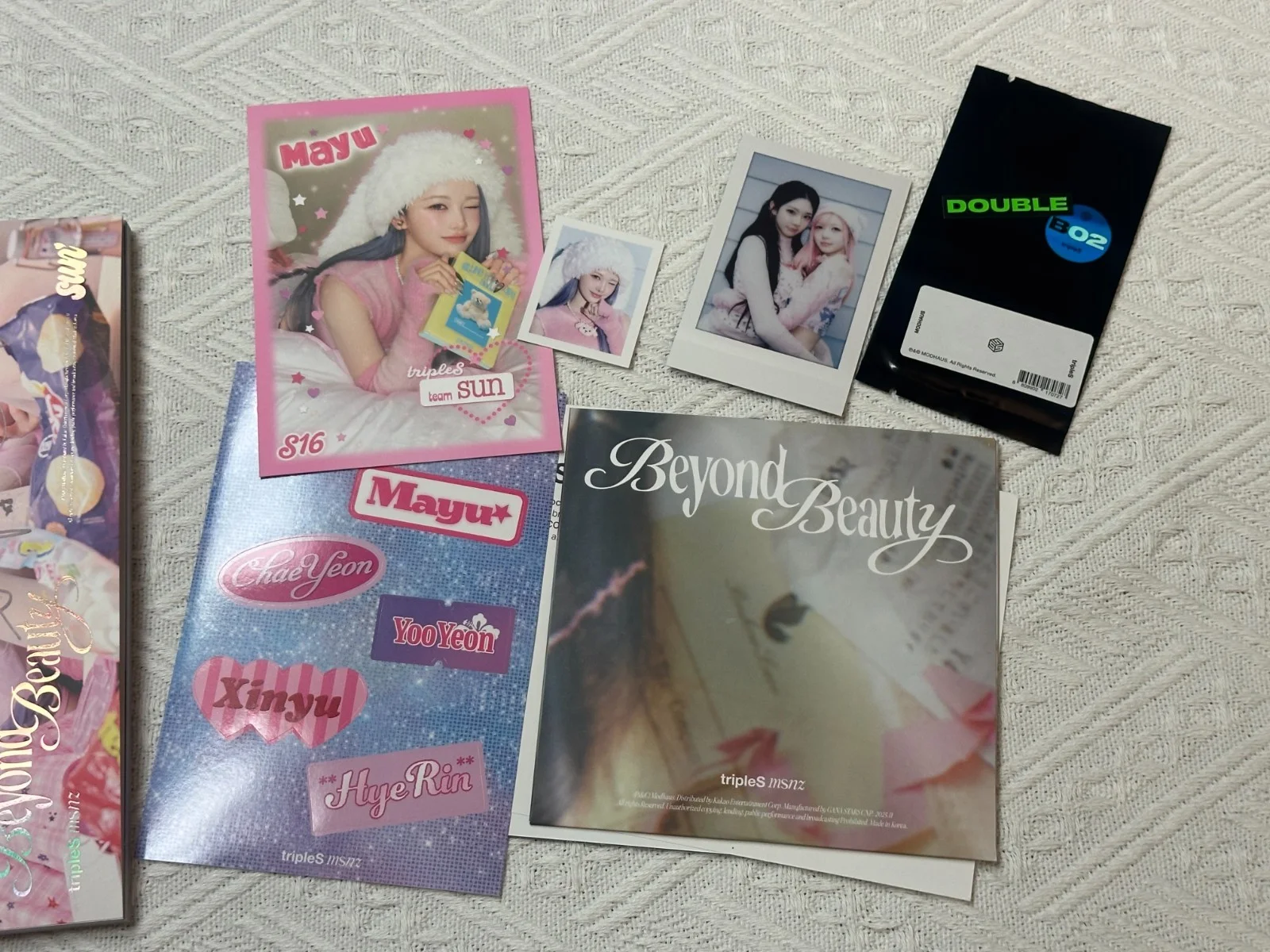 TRIPLE S MSNZ [SUN] - ALL MEMBER Signed PROMO ALBUM, image 3
