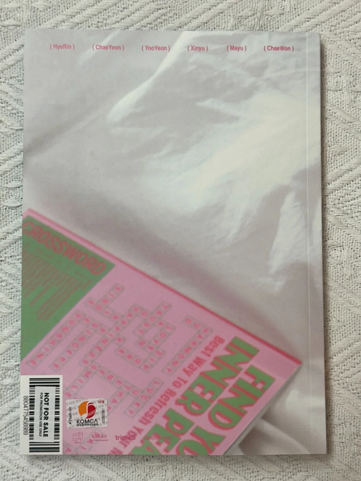TRIPLE S MSNZ [SUN] - ALL MEMBER Signed PROMO ALBUM, image 4