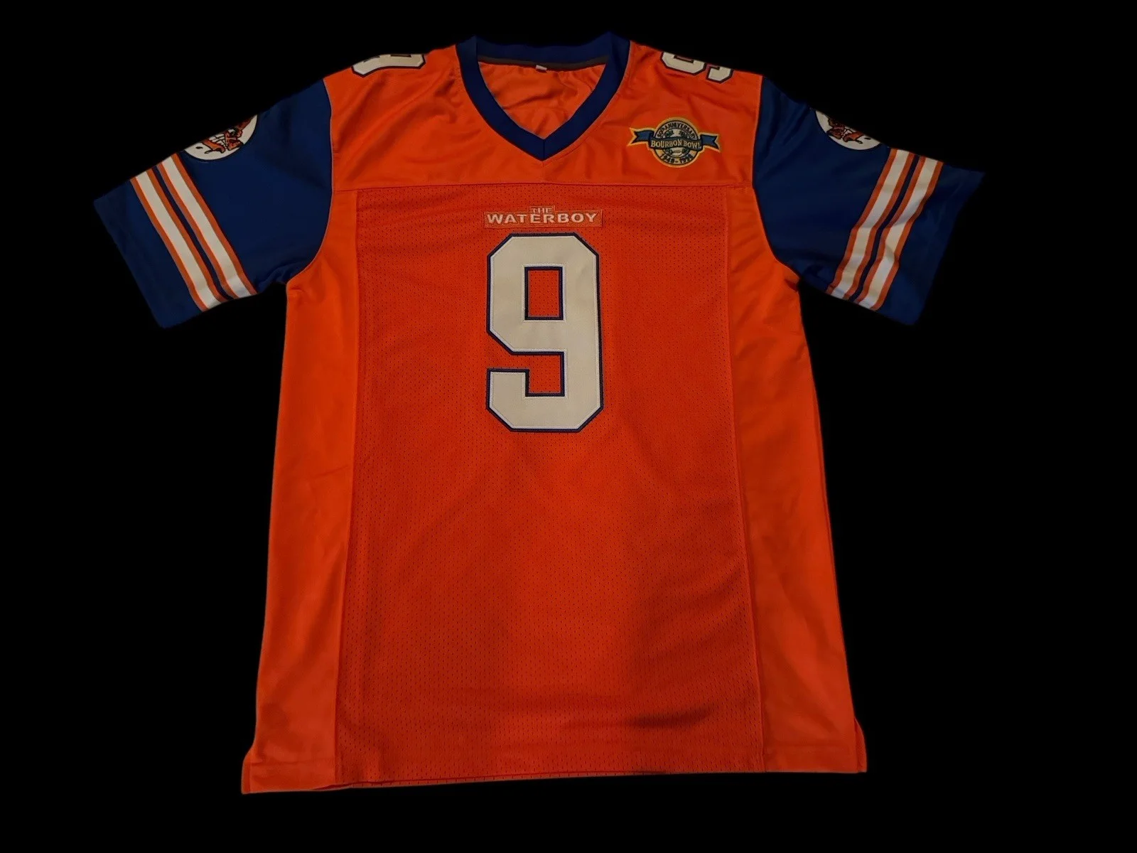 Adam Sandler — CAMISETA DE FÚTBOL FIRMADA POR ADAM SANDLER THE WATERBOY MUD DOGS PELÍCULA RARA JSA, изображение 2