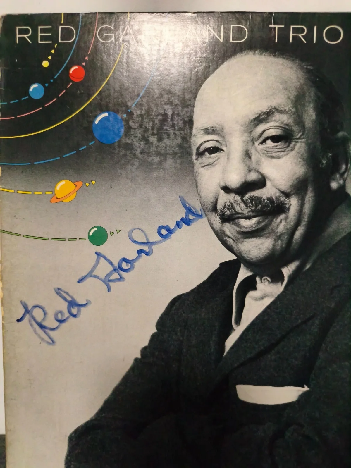 Red Garland signed autographed lp original jazz great very rare, изображение 2