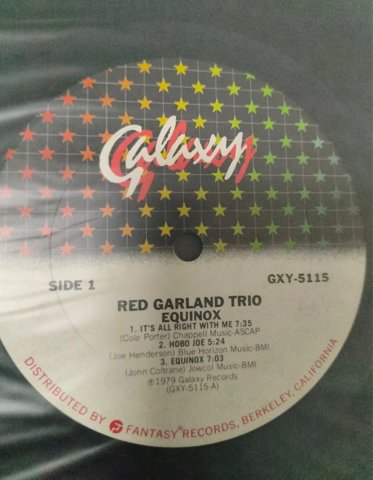 Red Garland signed autographed lp original jazz great very rare, изображение 4