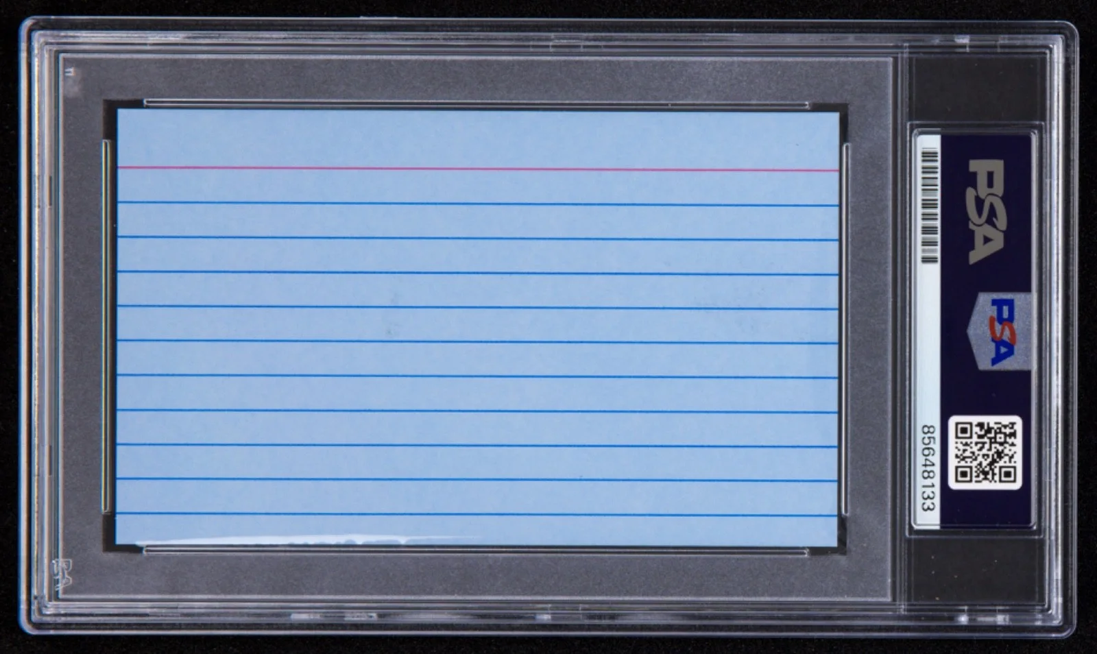 Dean Koontz Signed Index Card (PSA) Thriller Horror Author Odd Thomas Watchers, image 2