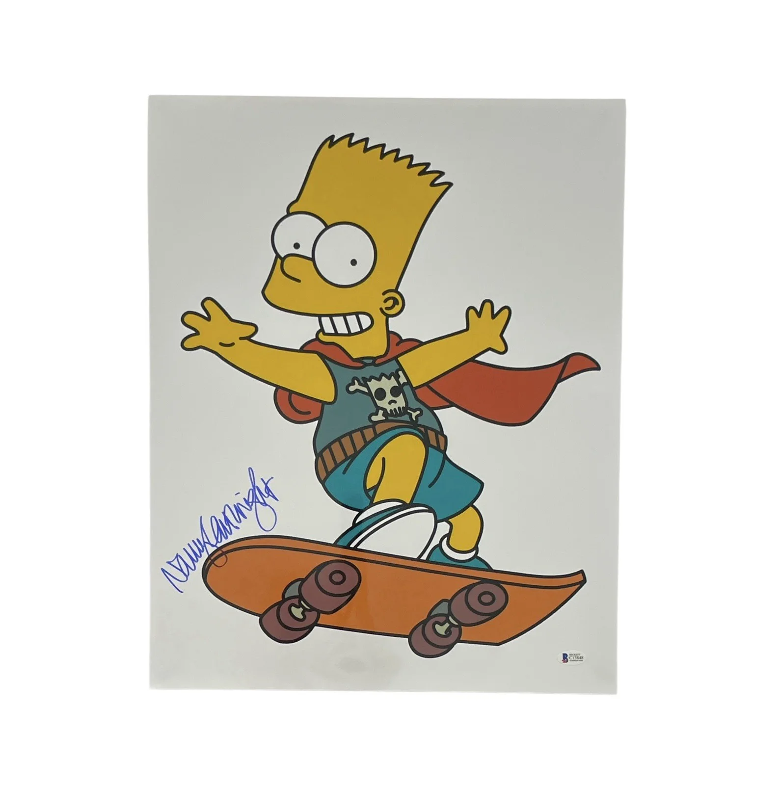 Nancy Cartwright — Nancy Cartwright Signed Bart Simpson 16x20 Photo The Simpsons Beckett Certified, изображение 3