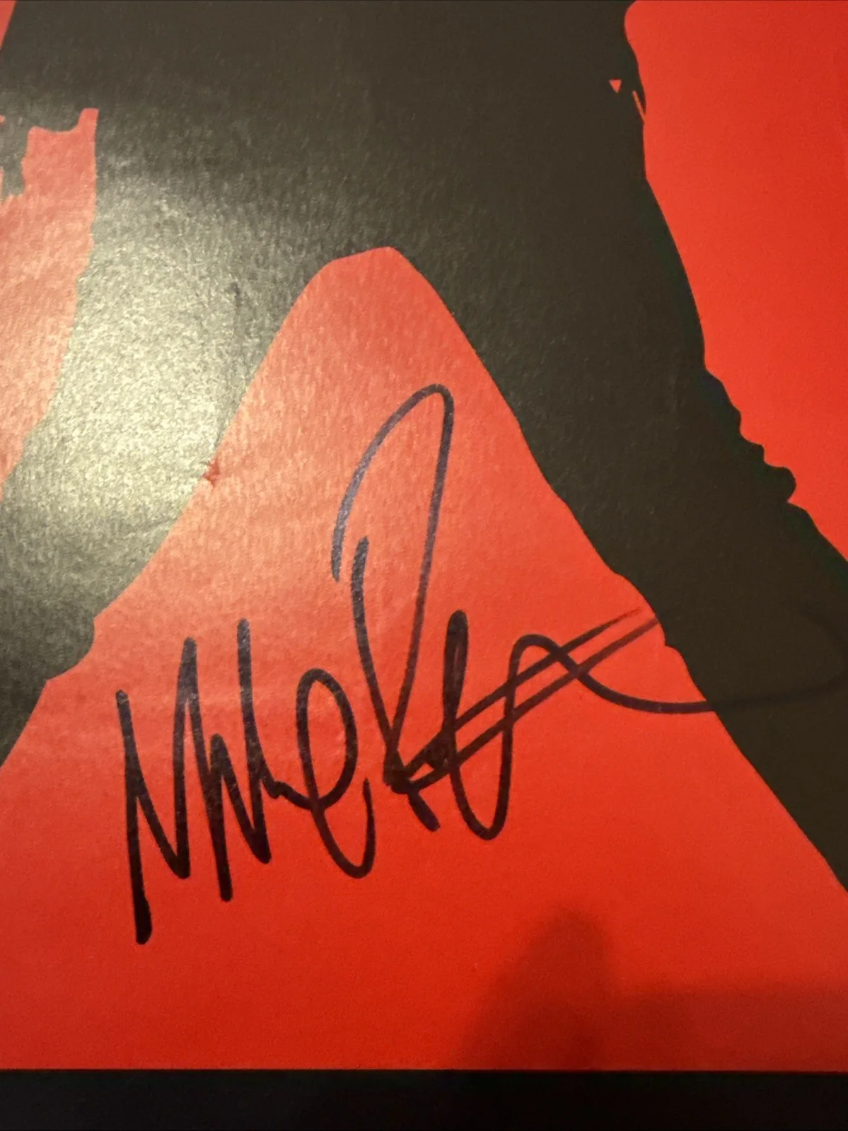 The Alarm Mike Peters And The Poets Of Justice autographed Signed Promo Poster, изображение 3