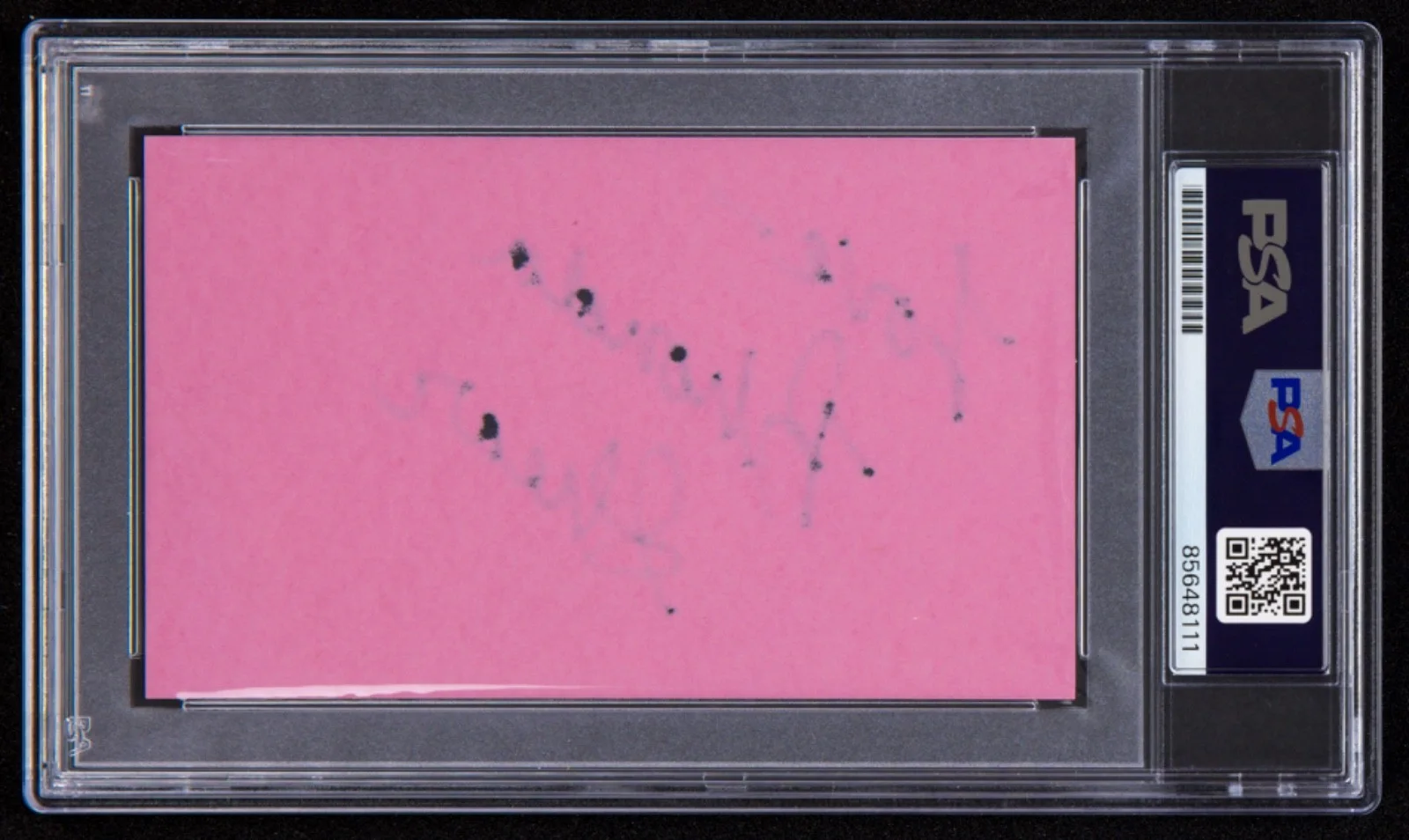 Rhonda Shear Signed Index Card (PSA) Sexy Model 80s 90s Actress USA Up All Night, изображение 2