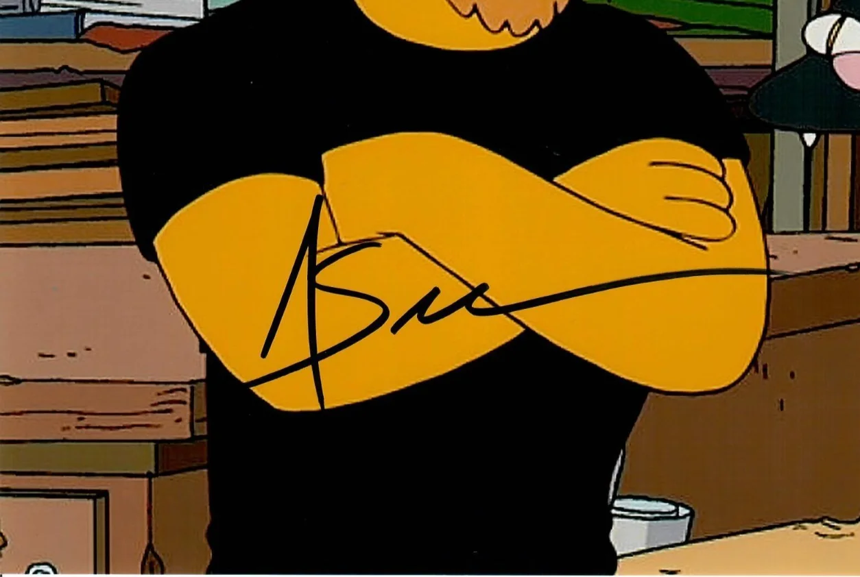 Adam Savage — Adam Savage The Simpsons Mythbusters Actor Hollywood Signed 8 x 10 Photo TTM COA, image 2