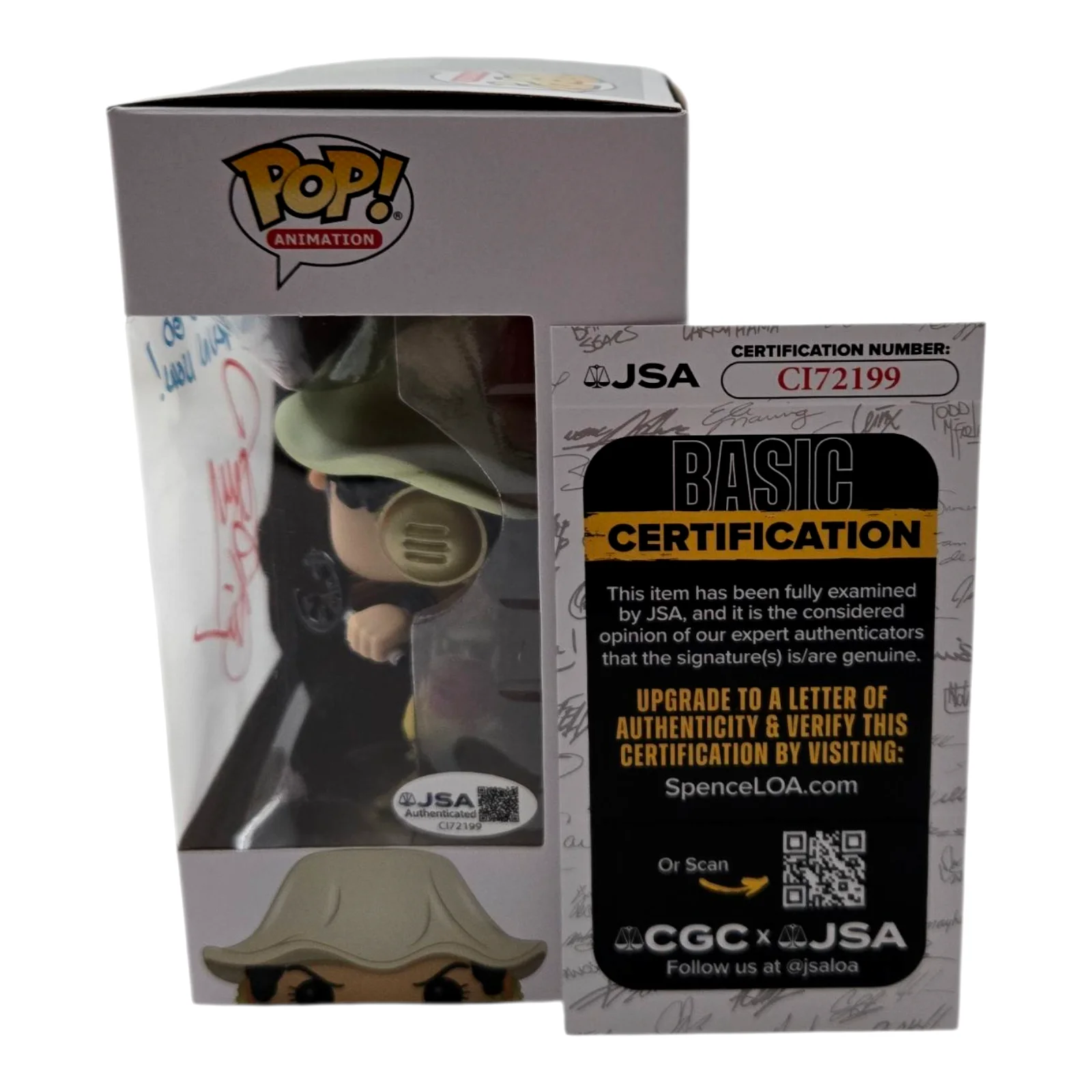 Sonny Strait — Sonny Strait Signed Funko Usopp One Piece Pop Autograph Anime JSA COA 199, изображение 2