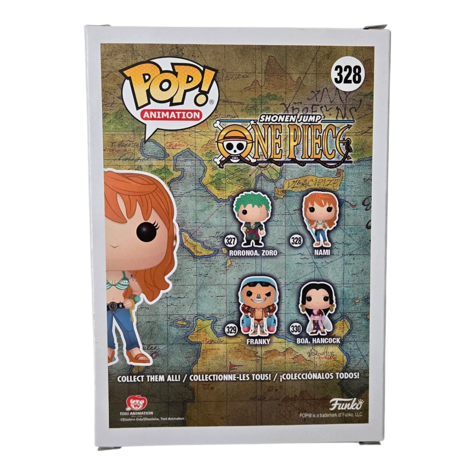Luci Christian — Luci Christian Signed Funko Nami One Piece Pop Autograph Anime Waifu JSA COA 770, изображение 3