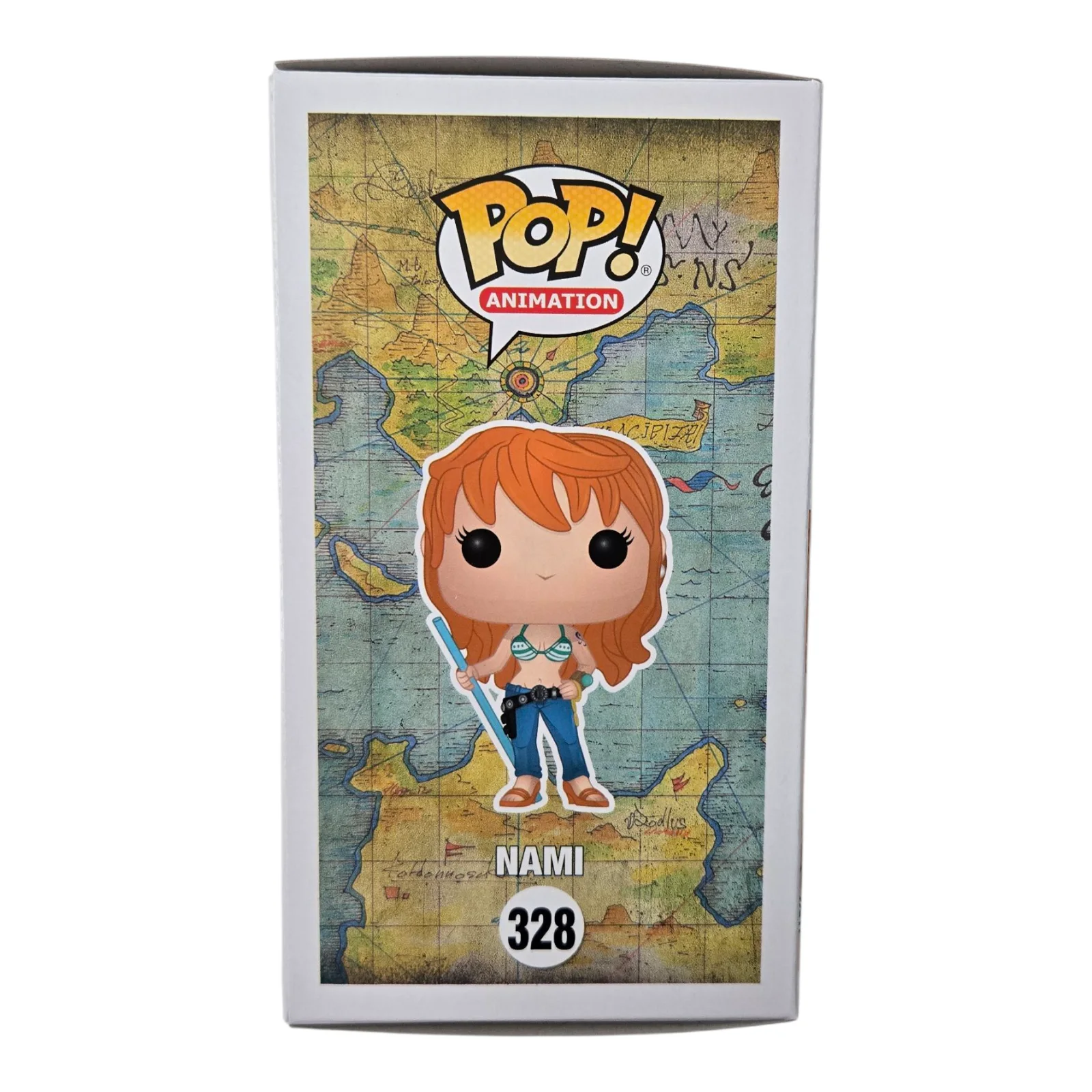 Luci Christian — Luci Christian Signed Funko Nami One Piece Pop Autograph Anime Waifu JSA COA 770, изображение 4