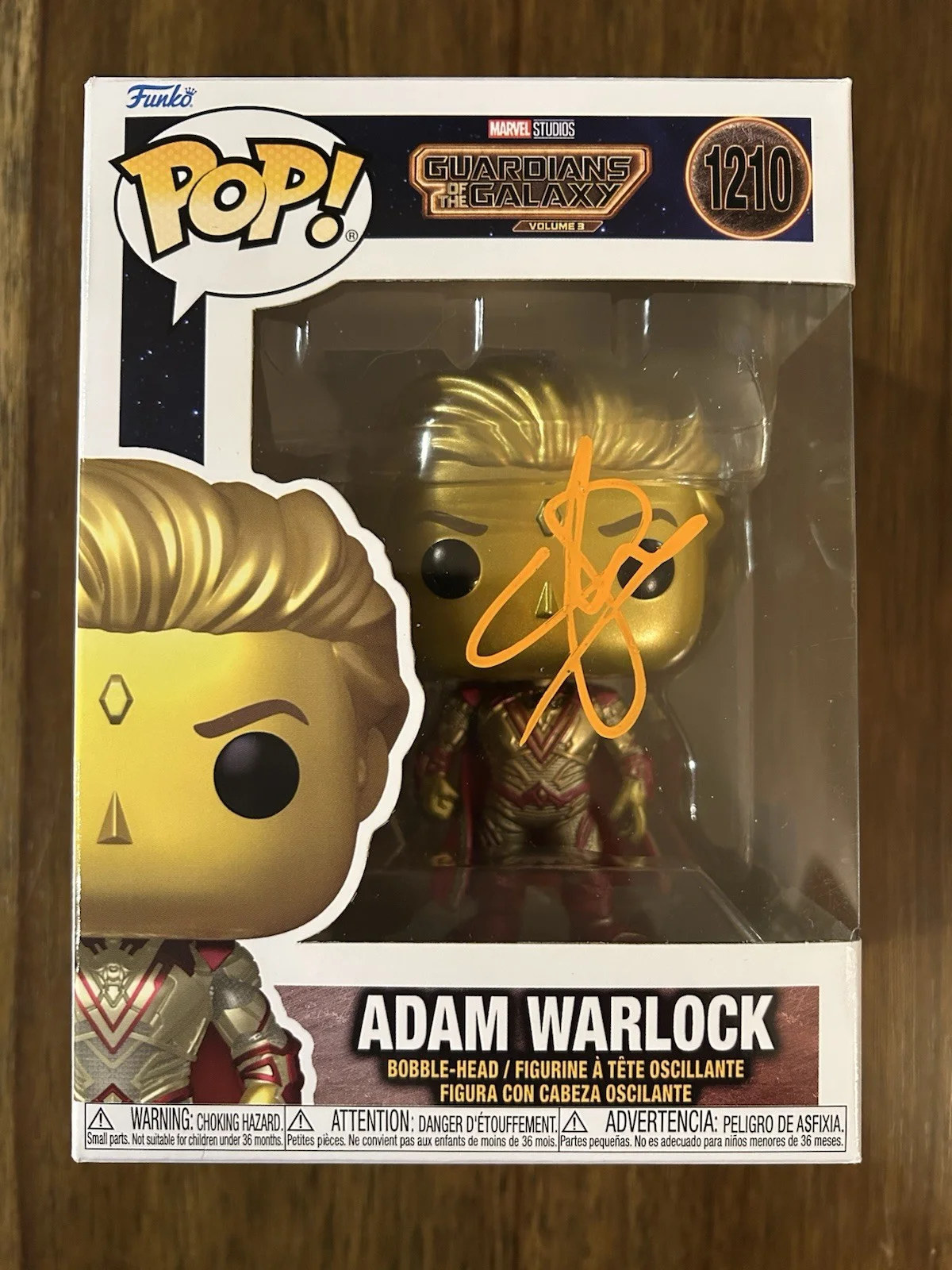 Will Poulter — Will Poulter ‘Guardians Of The Galaxy’ Signed ‘Adam Warlock’ Funko Pop Beckett