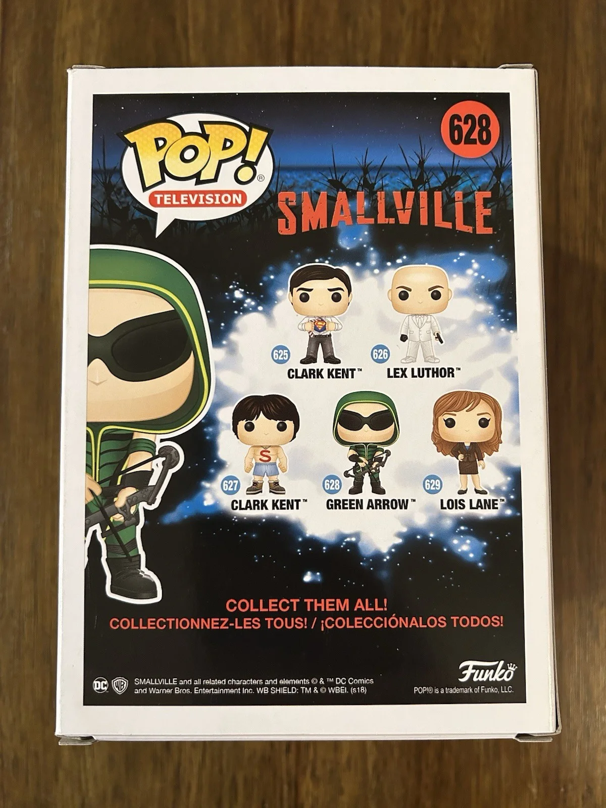 Justin Hartley — Justin Hartley ‘Smallville’ Signed Funko Pop ‘Green Arrow’ Beckett Certified, изображение 3