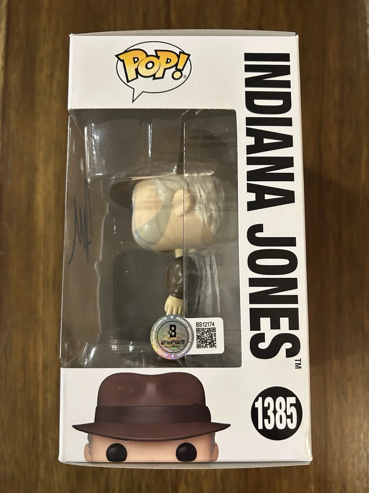 James Mangold ‘Indiana Jones Dial Of Destiny’ Director Signed Funko Pop Beckett, изображение 2