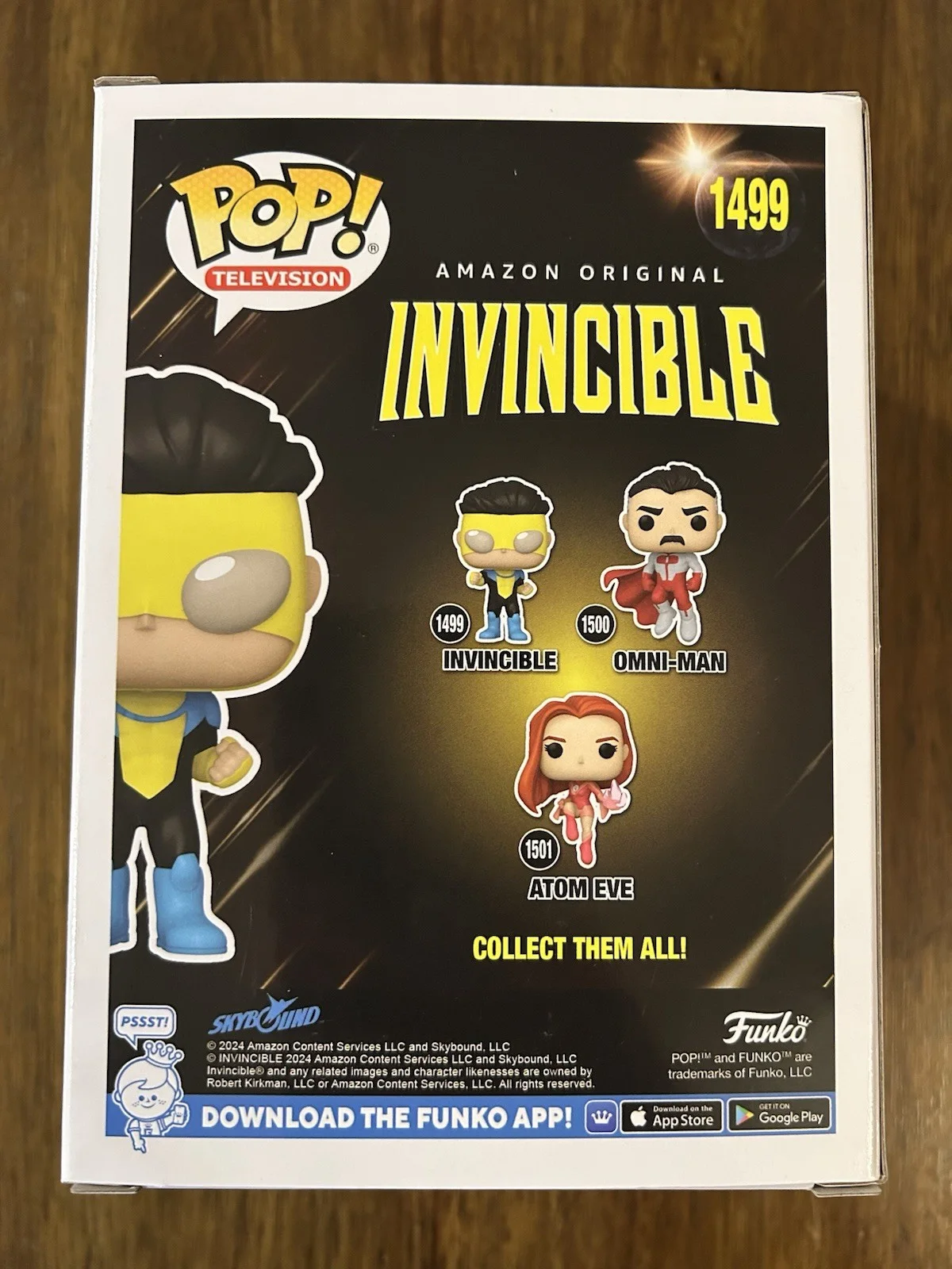 Robert Kirkman ‘Invincible’ Creator Signed Funko Pop Beckett Certified, image 3