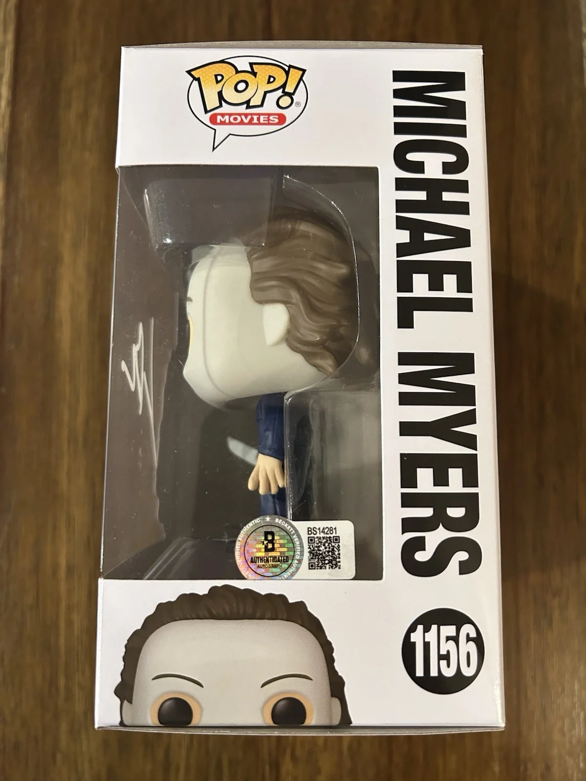 Jason Blum — Jason Blum ‘Halloween’ Producer Signed Funko Pop Michael Myers Blumhouse Beckett, изображение 2