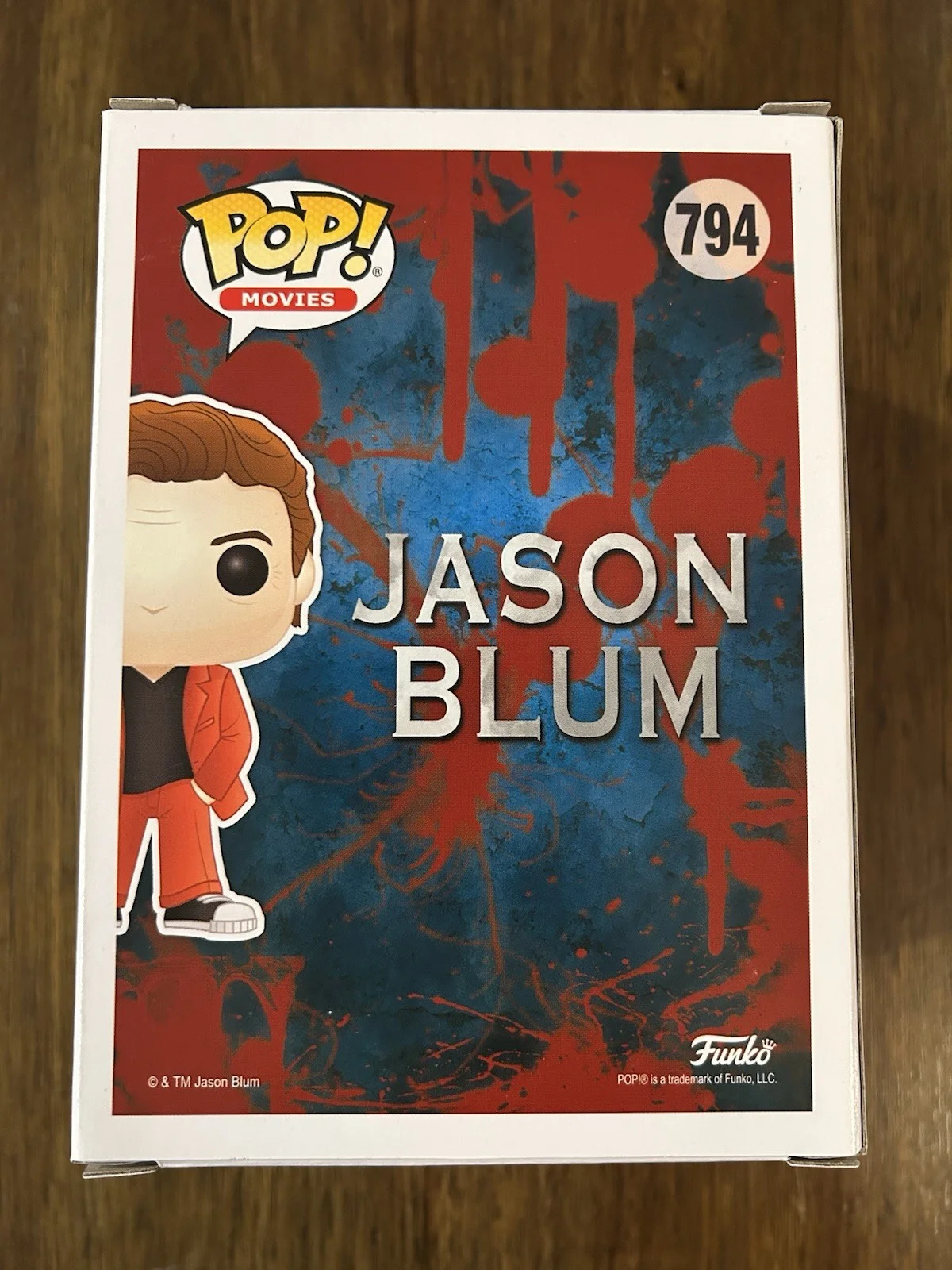 Jason Blum — Jason Blum ‘Halloween’ Producer Signed Funko Pop Blumhouse Beckett, изображение 3