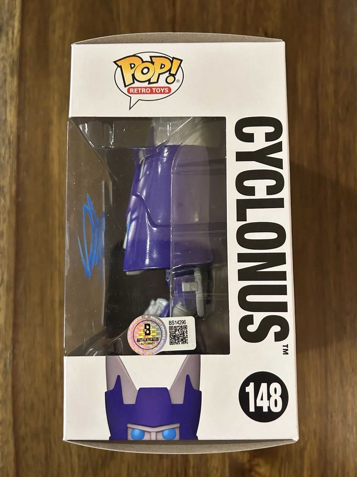Michael Bay — Michael Bay ‘Transformers’ Director Signed Funko Pop ‘Cyclonus’ Beckett, image 2