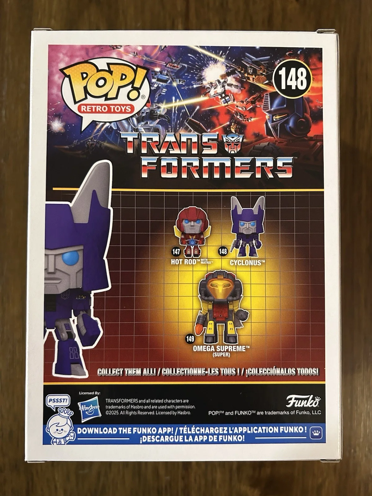 Michael Bay — Michael Bay ‘Transformers’ Director Signed Funko Pop ‘Cyclonus’ Beckett, image 3