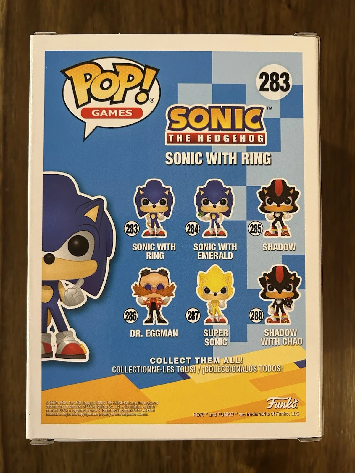 Ben Schwartz ‘Sonic The Hedgehog’ Signed Funko Pop ‘Sonic With Ring’ Beckett, image 3