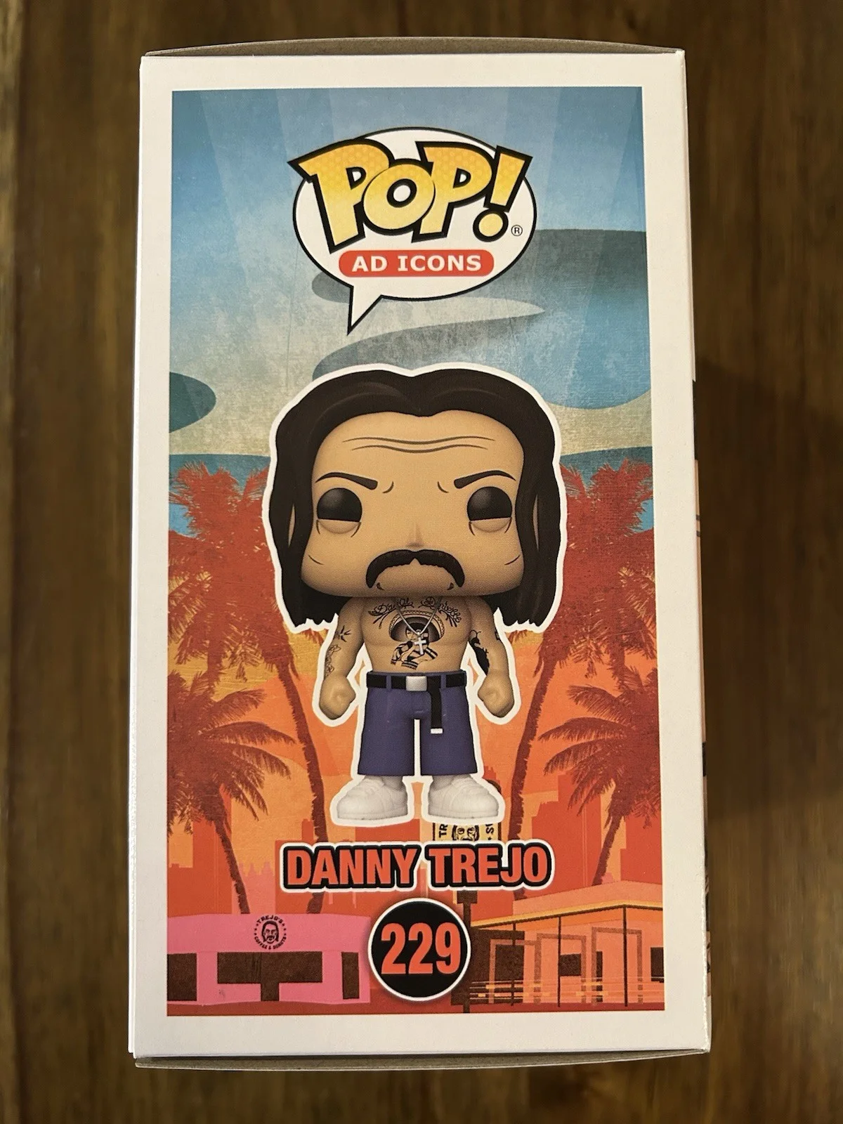 Danny Trejo Signed Autograph Funko Pop Machette Trejos Tacos Ad Icon Beckett, image 4