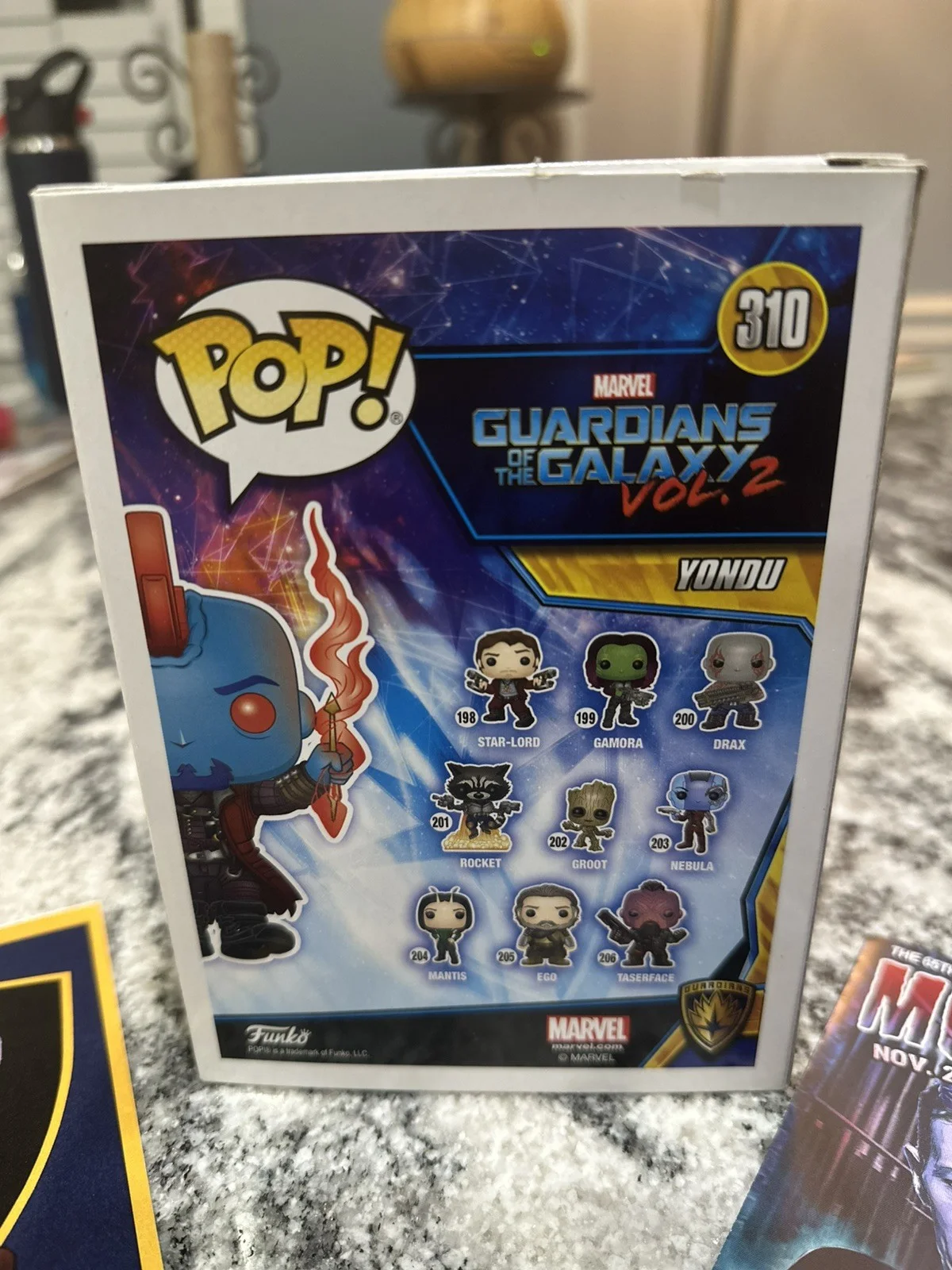 Michael Rooker — Michael Rooker signed Yondu ECCC Funko Pop! #310 Autograph,Quote, COA and more!, image 4