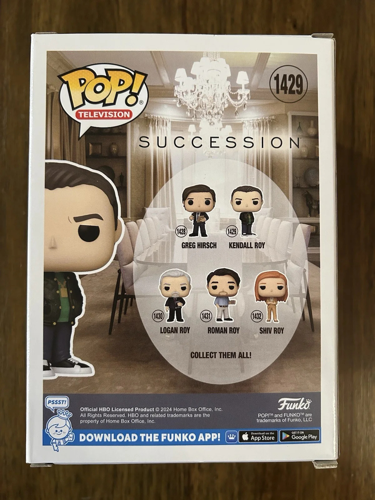 Jeremy Strong — Jeremy Strong ‘Succession’ Signed Funko Pop ‘Kendall Roy’ Beckett, image 3