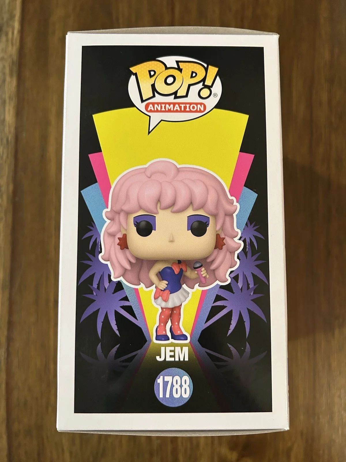 Britta Phillips 'Jem’ Signed Funko Pop Figure Beckett COA, image 4