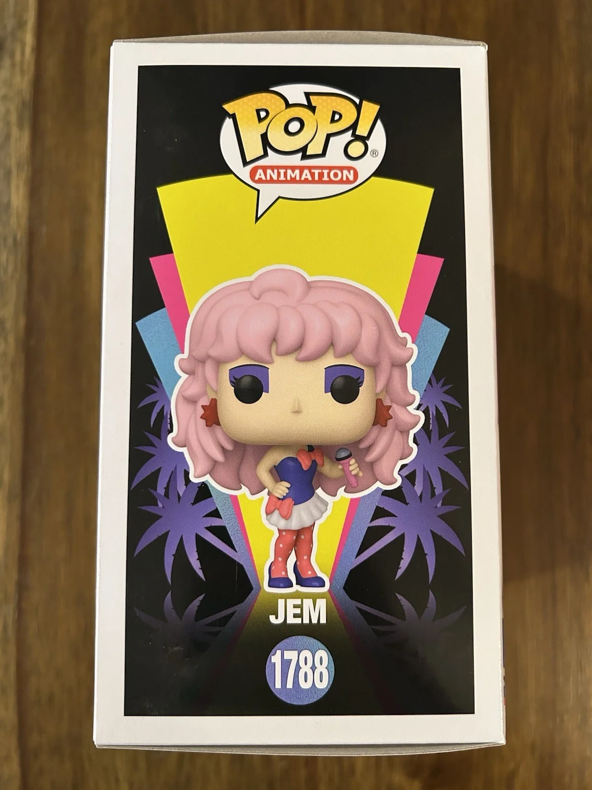 Britta Phillips 'Jem’ Signed Funko Pop Figure Beckett COA, image 4