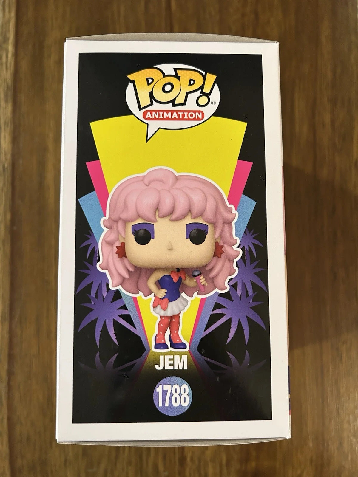 Britta Phillips 'Jem’ Signed Funko Pop Figure Beckett COA, image 4