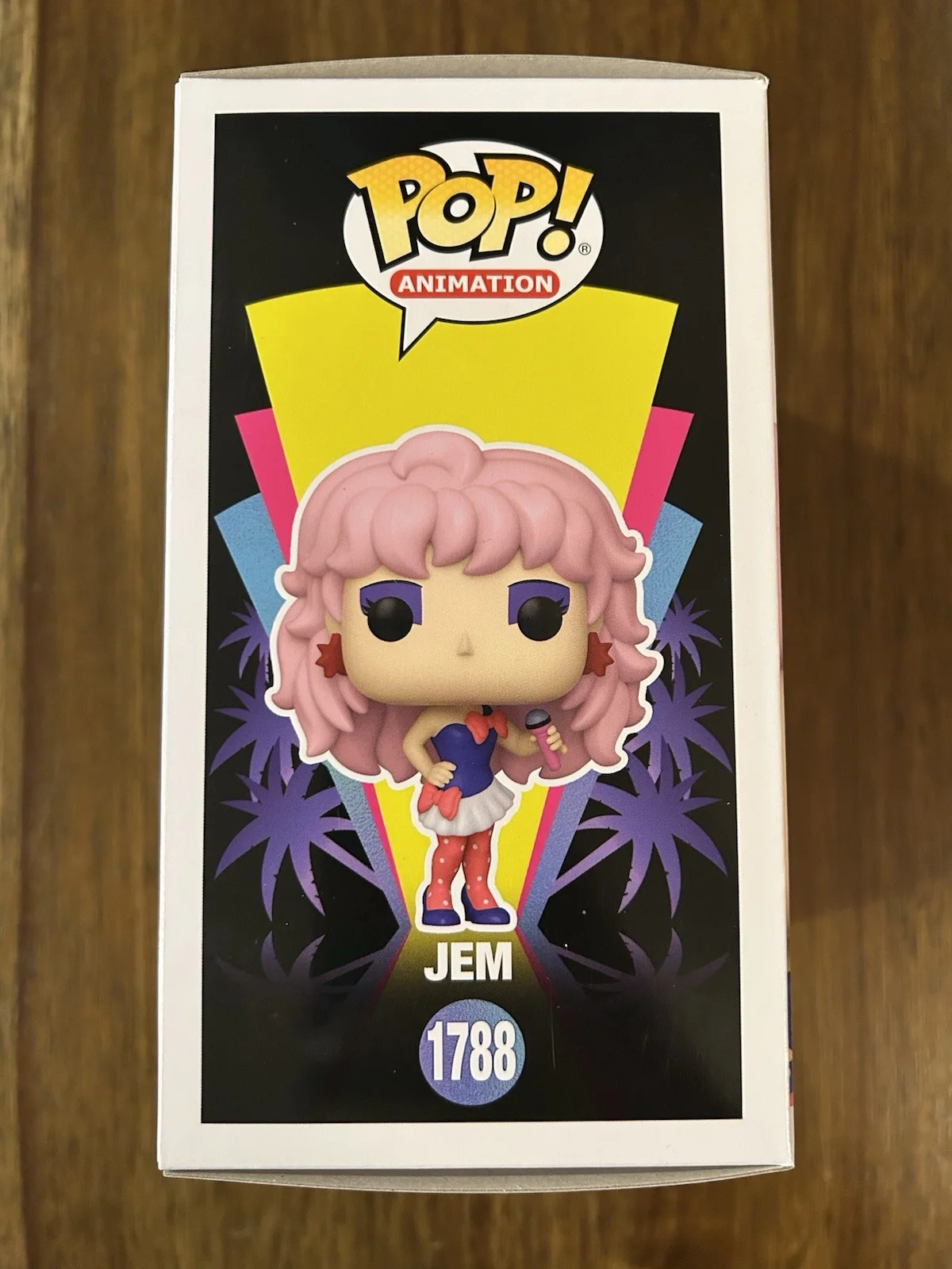 Britta Phillips 'Jem’ Signed Funko Pop Figure Beckett COA, image 4