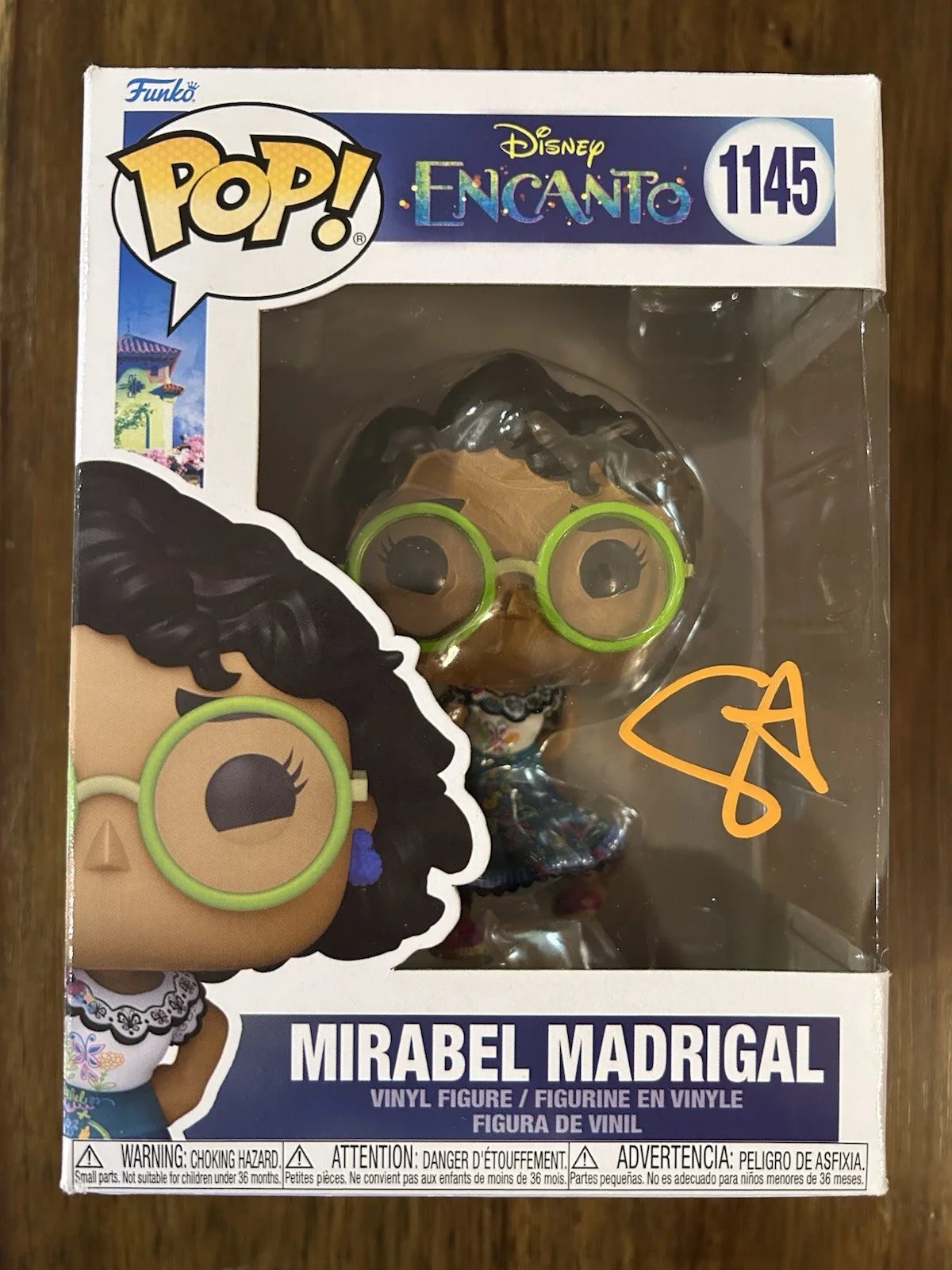 Stephanie Beatriz — Stephanie Beatriz ‘Encanto’ Signed ‘Mirabel’ Funko Pop Disney Beckett