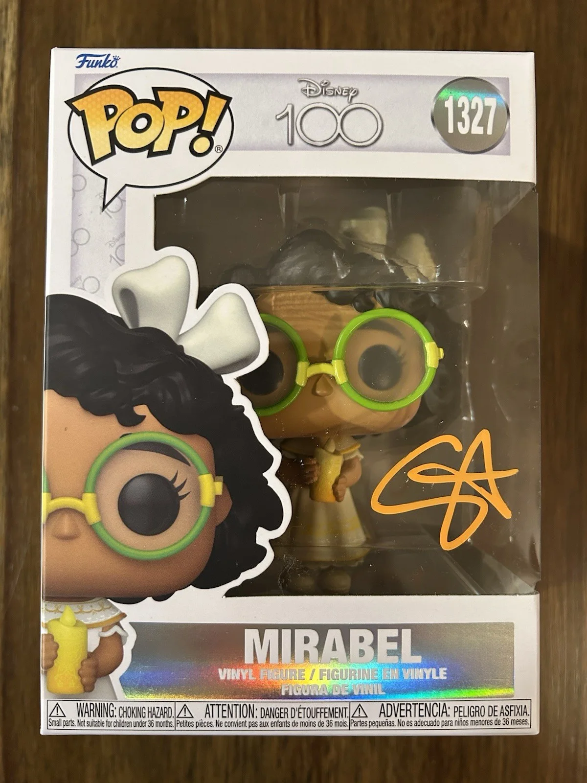 Stephanie Beatriz — Stephanie Beatriz ‘Encanto’ Signed ‘Mirabel’ Funko Pop Disney Beckett