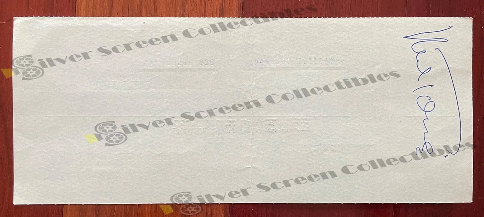 Mel Tormé - Original Signed Bank Check, image 2