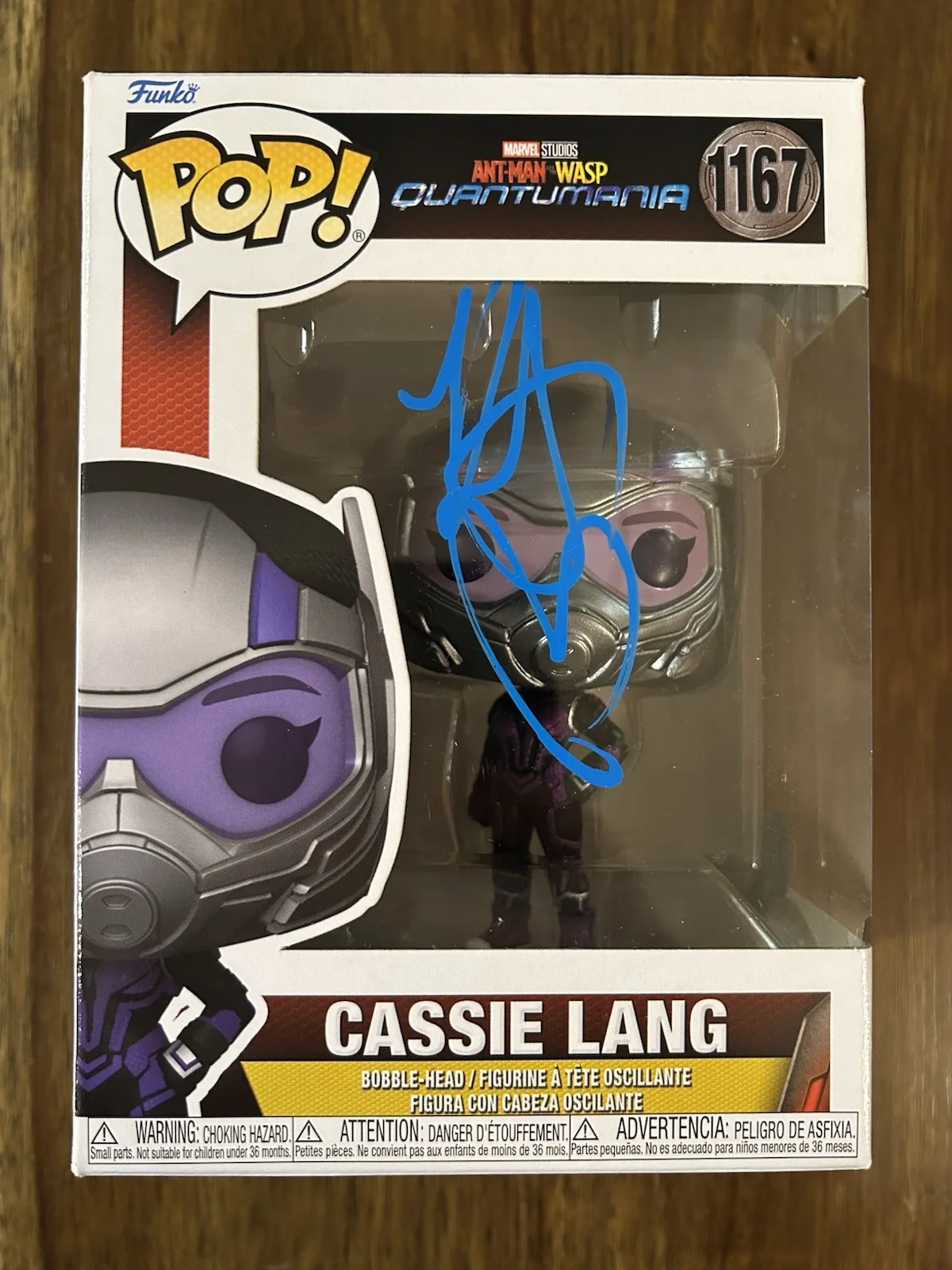 Kathryn Newton — Kathryn Newton ‘Ant-Man Quantumania’ Signed Funko Pop ‘Cassie Lang’ Beckett