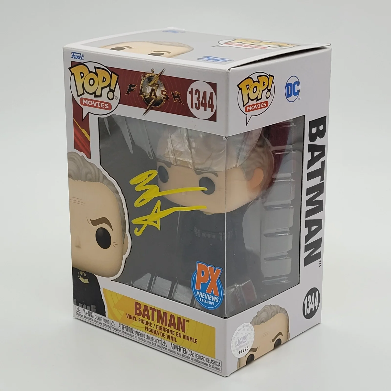 Ben Affleck — Ben Affleck Batman Autographed Funko PoP! #1344 With Pop Protector, image 5