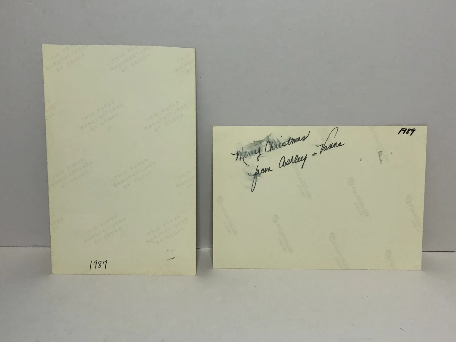 Vanna White — Vanna White Close Friends And Family Christmas Cards 1987/89 Wheel Of Fortune, изображение 5