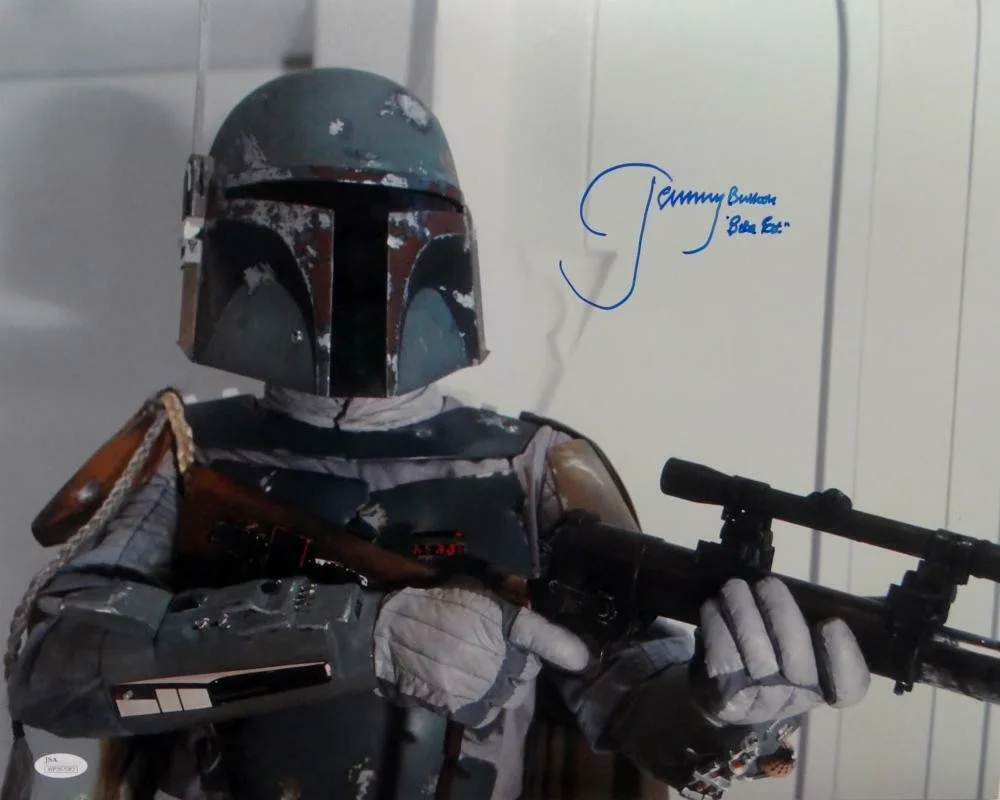 Jeremy Bulloch Autographed Star Wars Boba Fett Close Up 16x20 Photo- JSA W Auth, изображение 3