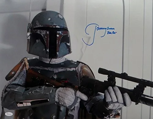 Jeremy Bulloch Autographed Star Wars Boba Fett Close Up 16x20 Photo- JSA W Auth, изображение 4