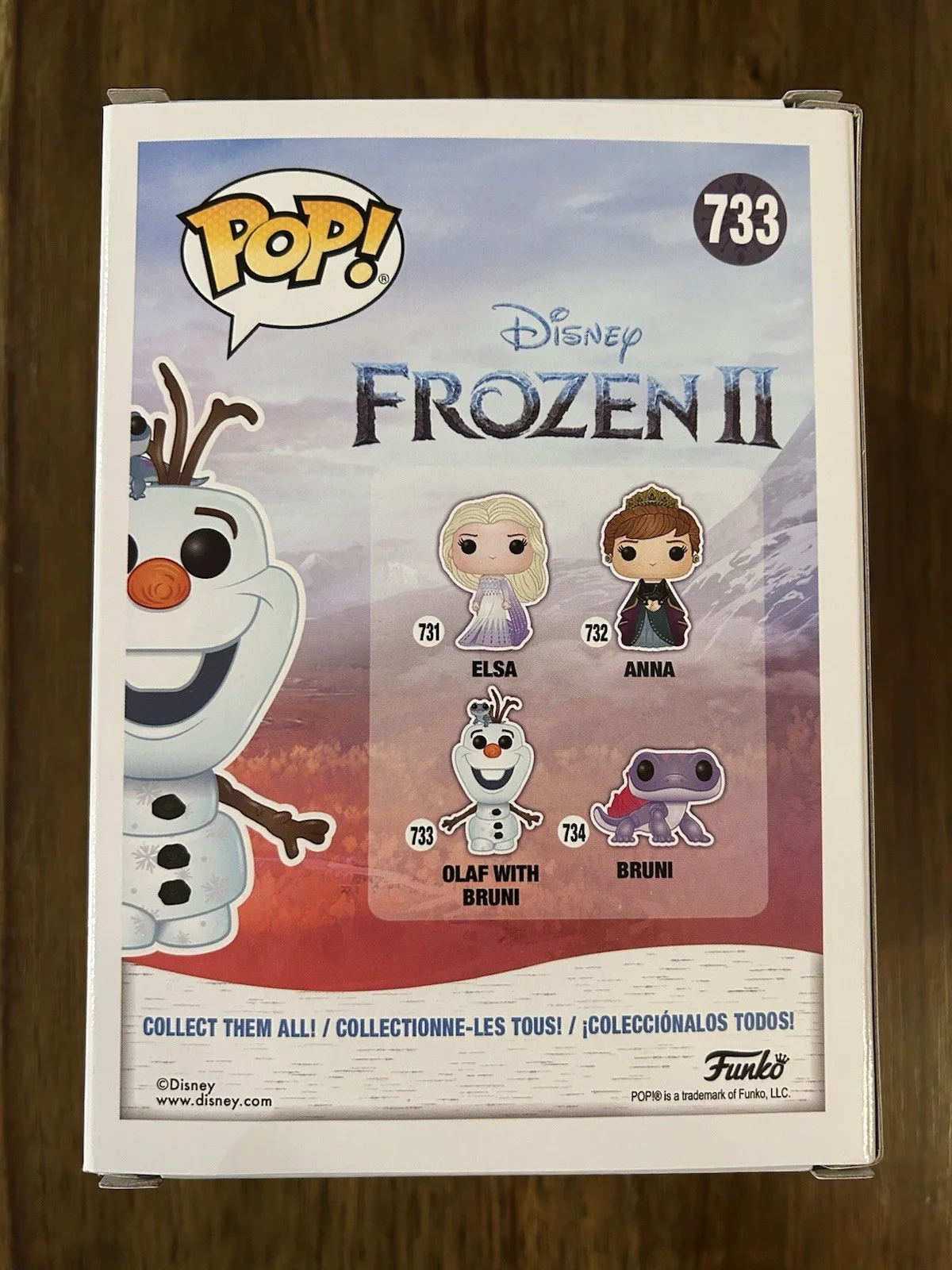 Josh Gad — Josh Gad ‘Frozen’ Signed Funko Pop ‘Olaf’ Beckett Certified Disney, изображение 3