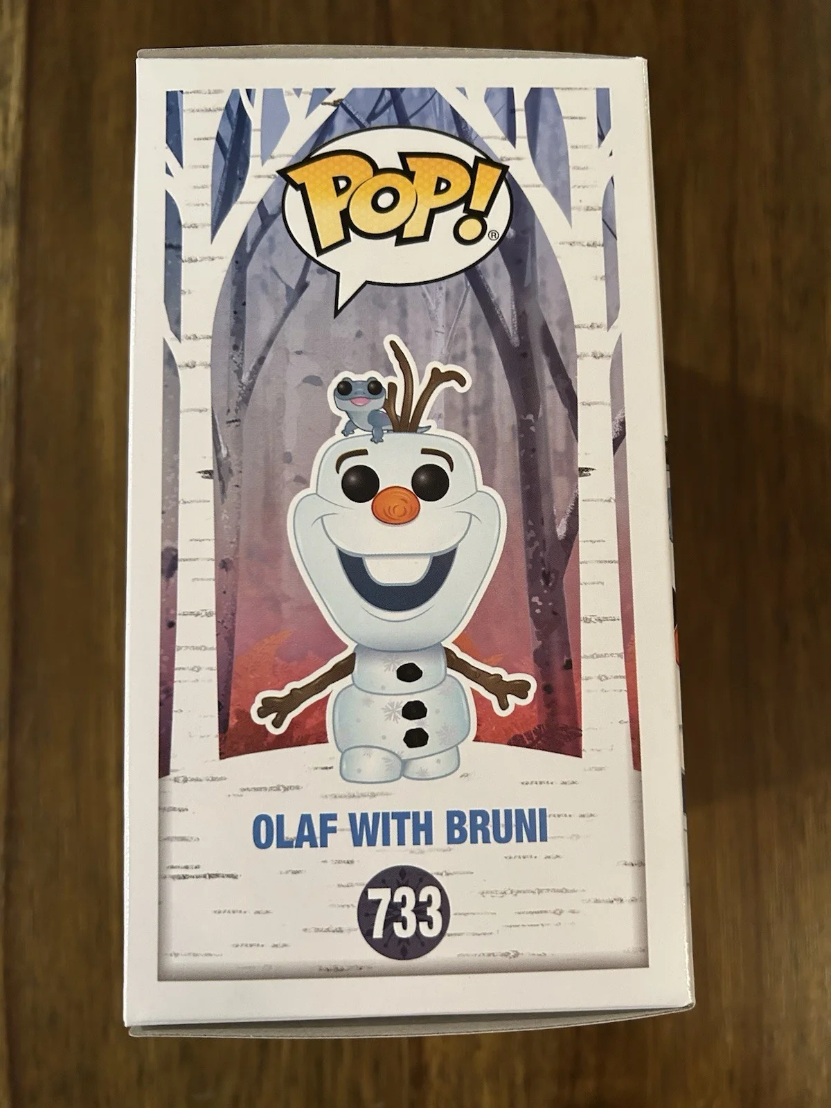 Josh Gad — Josh Gad ‘Frozen’ Signed Funko Pop ‘Olaf’ Beckett Certified Disney, image 4