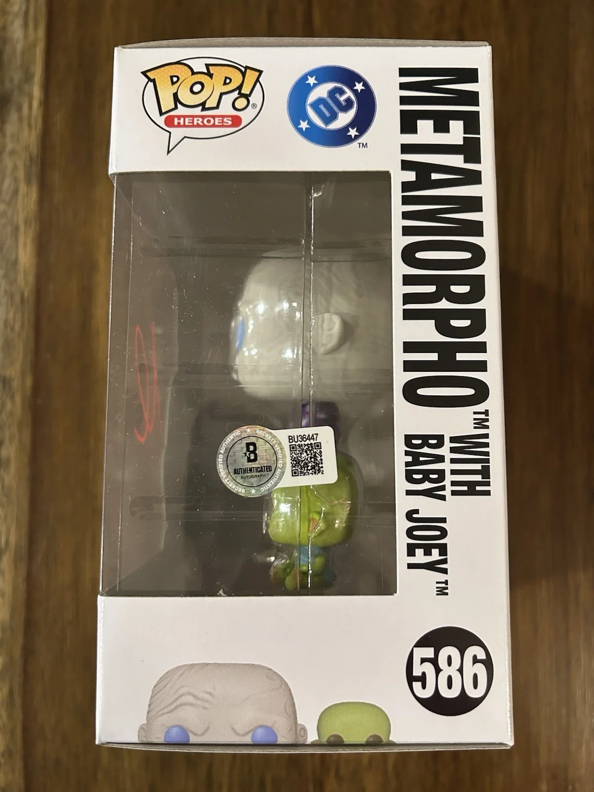 Anthony Carrigan — Anthony Carrigan ‘Superman’ Signed Funko Pop ‘Metamorpho’ Beckett, image 2