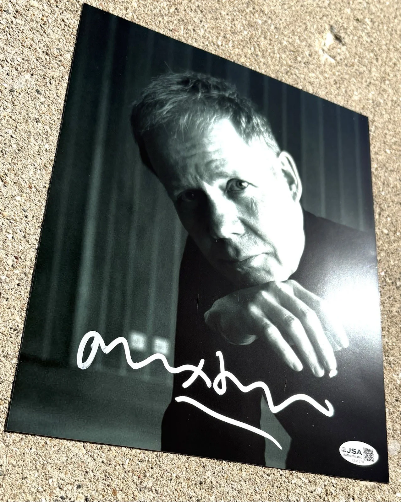 MAX RICHTER Composer SIGNED 8x10 Photo JSA COA B, image 3