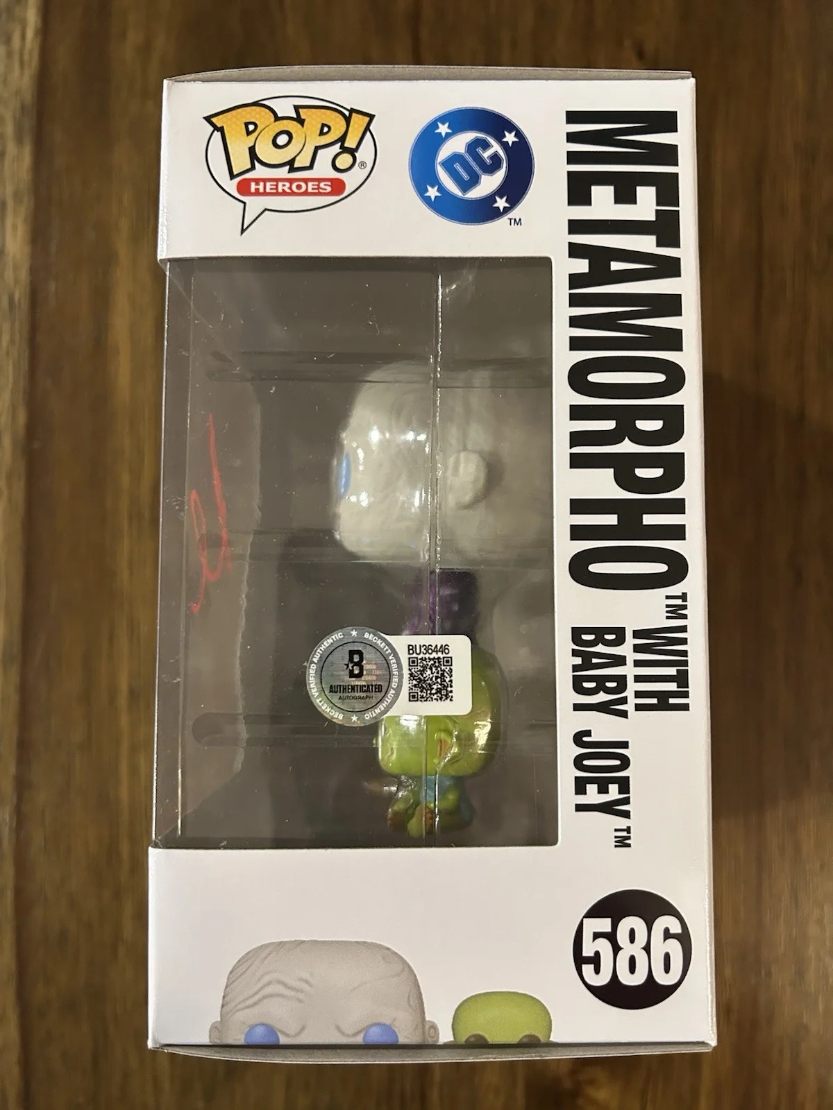Anthony Carrigan — Anthony Carrigan ‘Superman’ Signed Funko Pop ‘Metamorpho’ Beckett, image 2