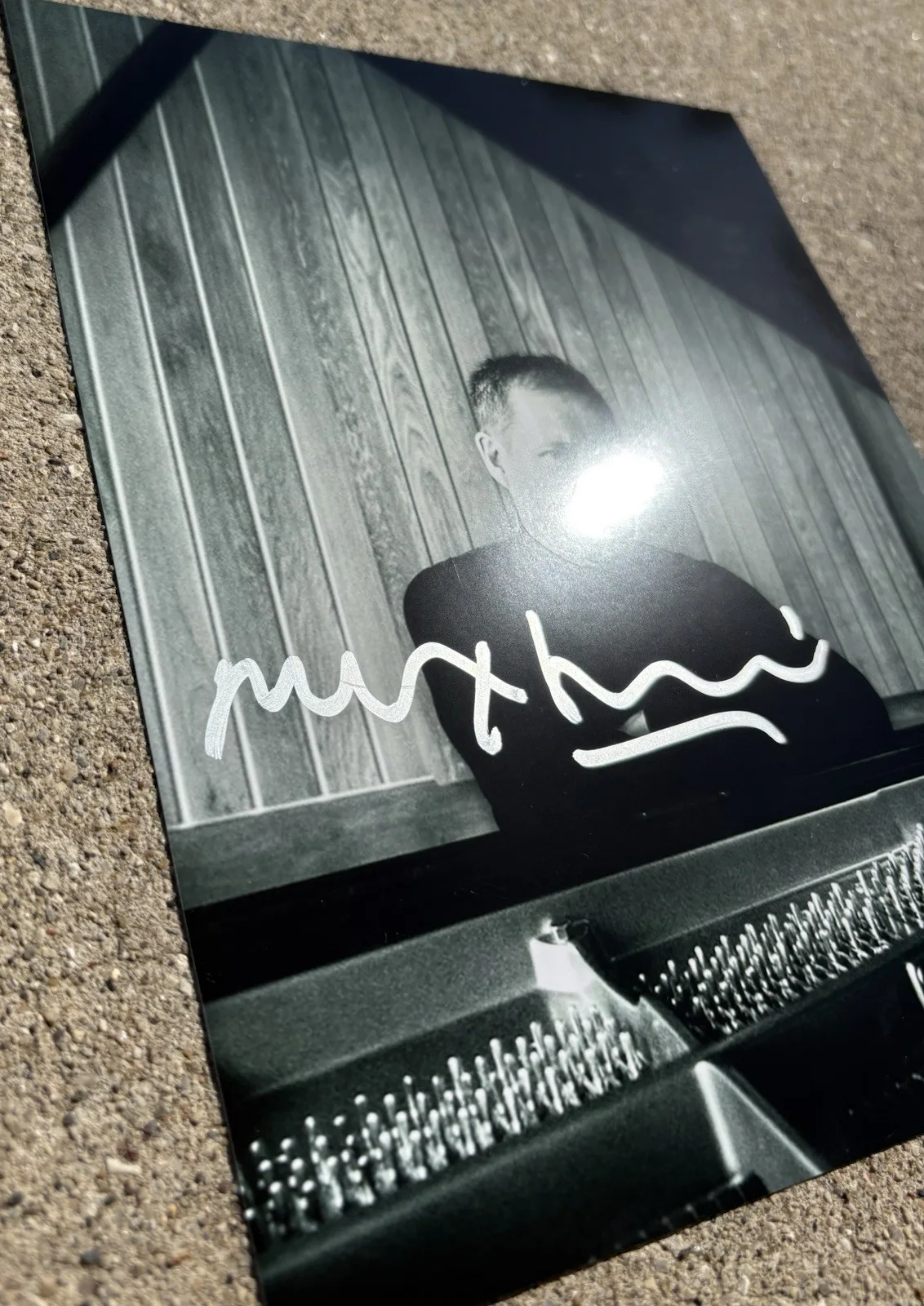 MAX RICHTER Composer SIGNED 8x10 Photo JSA COA, image 3