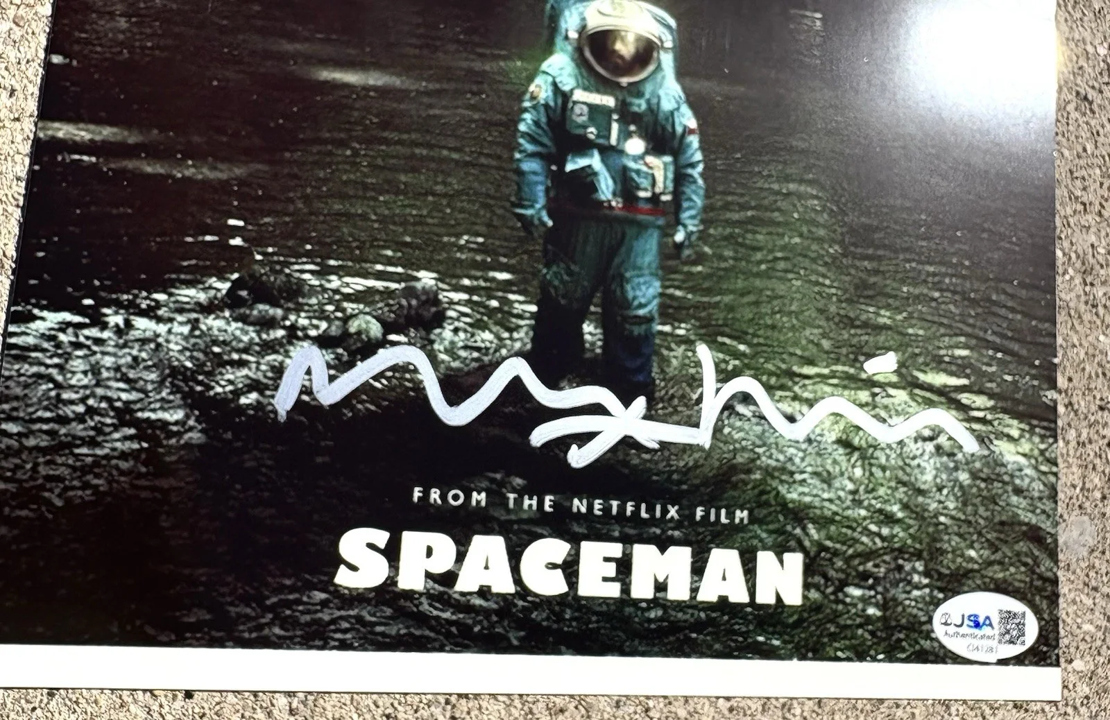 MAX RICHTER SIGNED 8x10 Photo JSA COA Spaceman Netflix, image 3